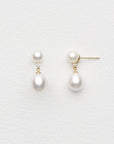 Atera Hailey Pearl Earrings