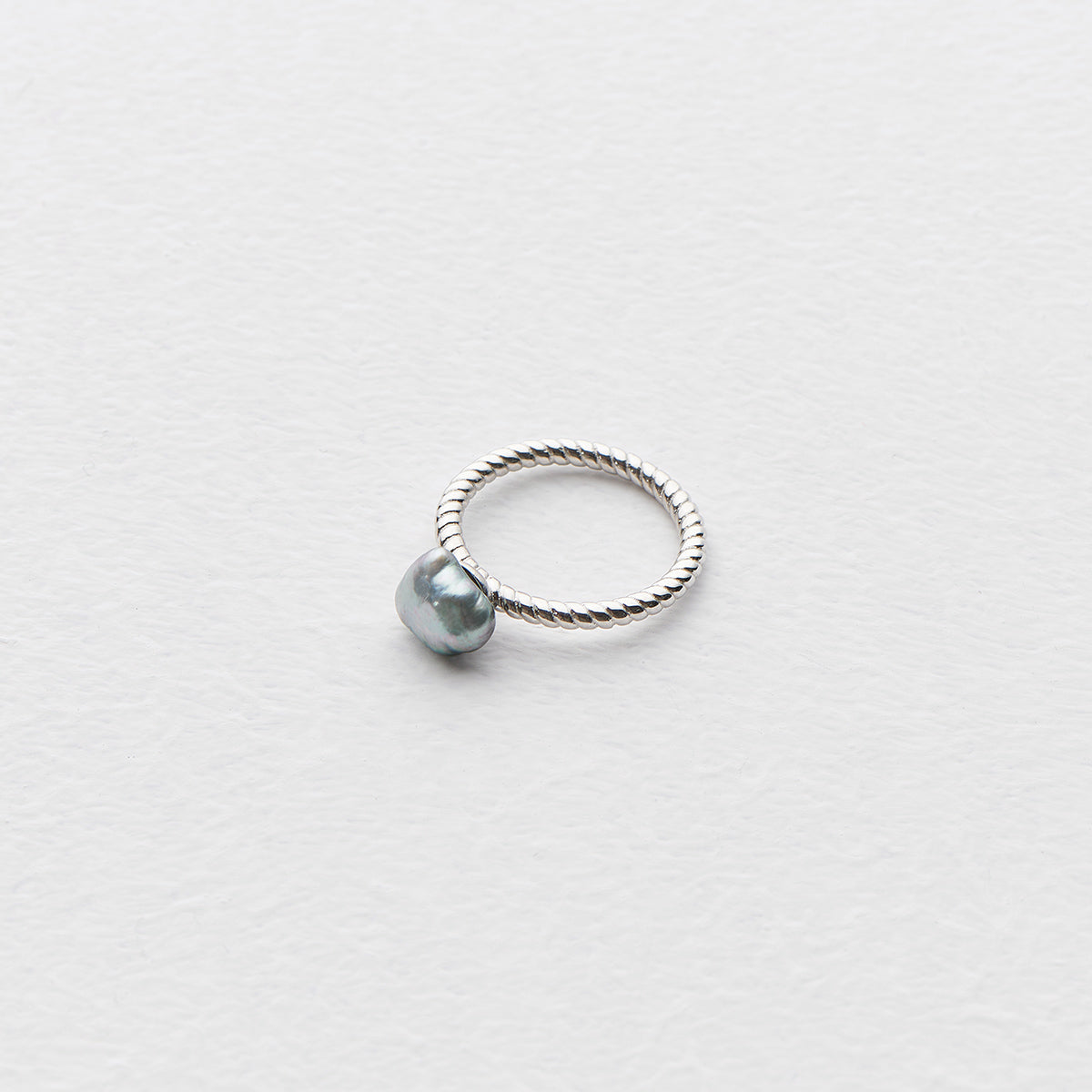 Atera Zoe Tahitian Keshi Pearl Ring