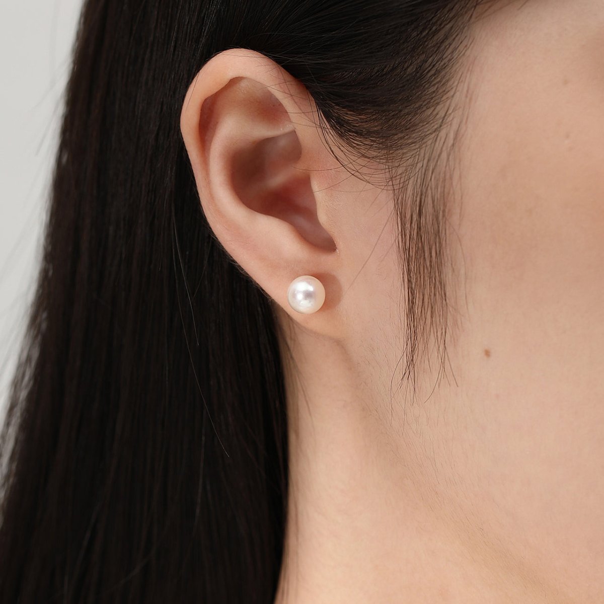 Atera Aria classic Akoya pearl studs - ATERA PEARL