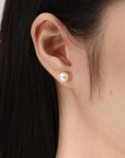 Atera Aria classic Akoya pearl studs - ATERA PEARL