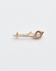 Atera Calla Lily Shaped Brooch - ATERA PEARL