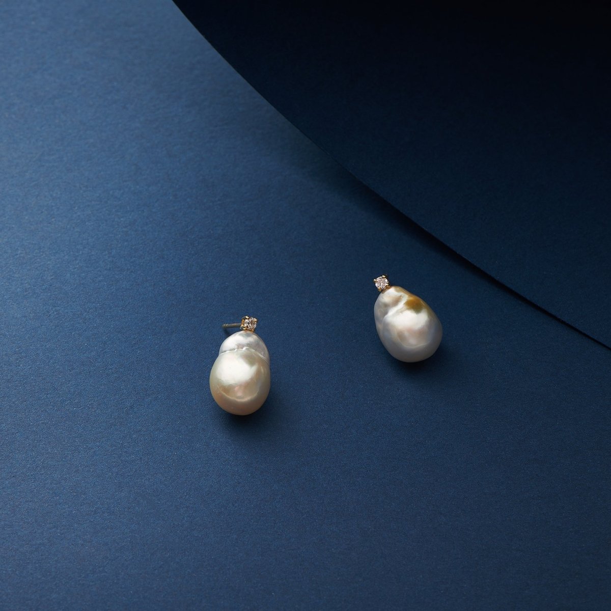 Atera Doris Baroque Pearl Earrings - ATERA PEARL