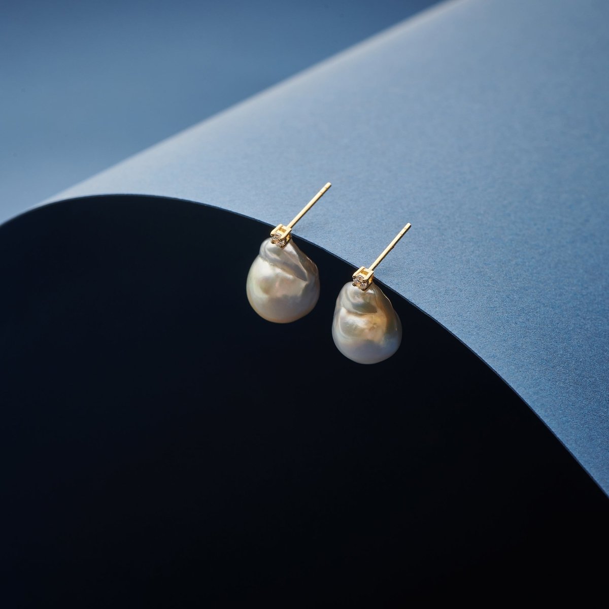 Atera Doris Baroque Pearl Earrings - ATERA PEARL