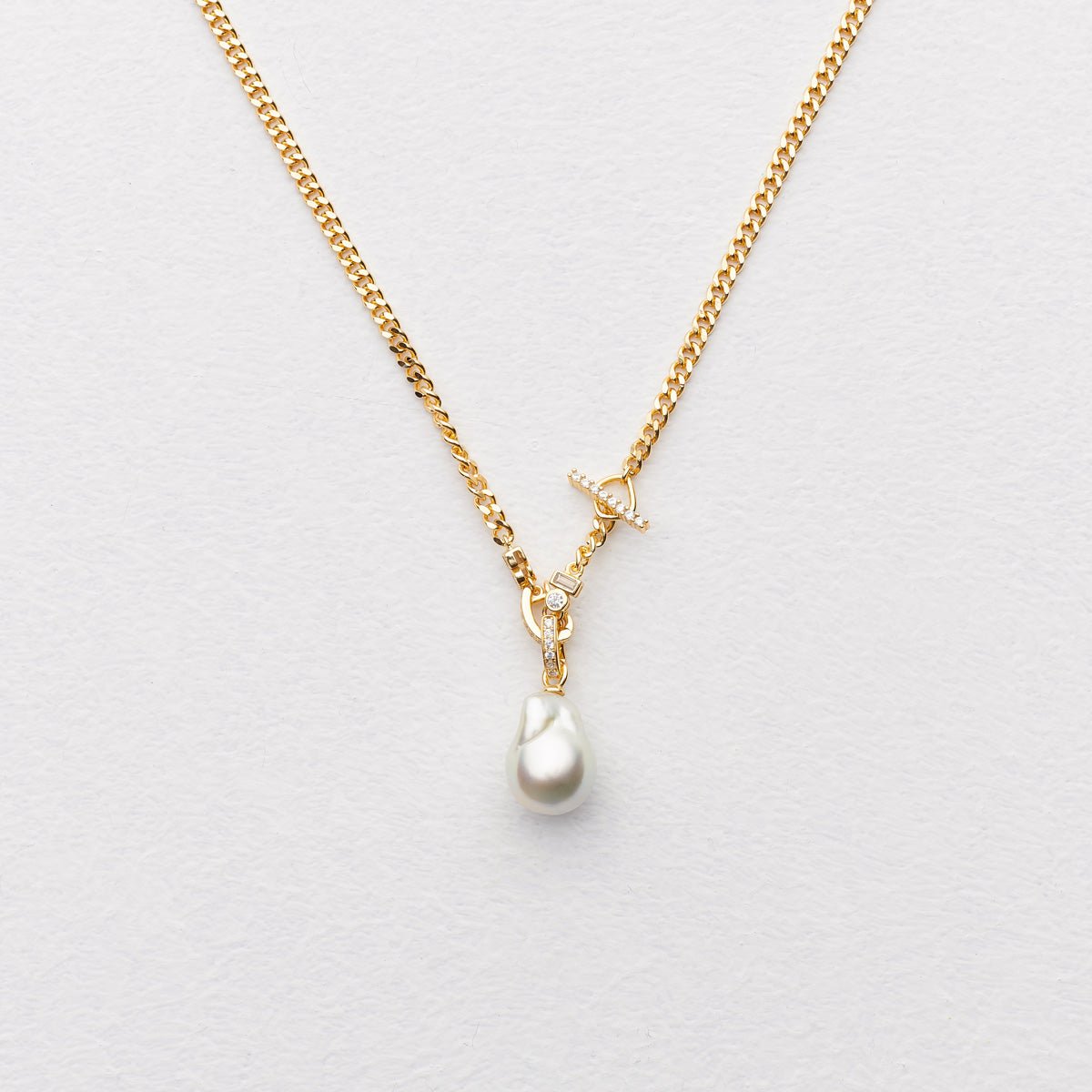 Atera Harper South Sea Baroque Pearl Necklace - ATERA PEARL