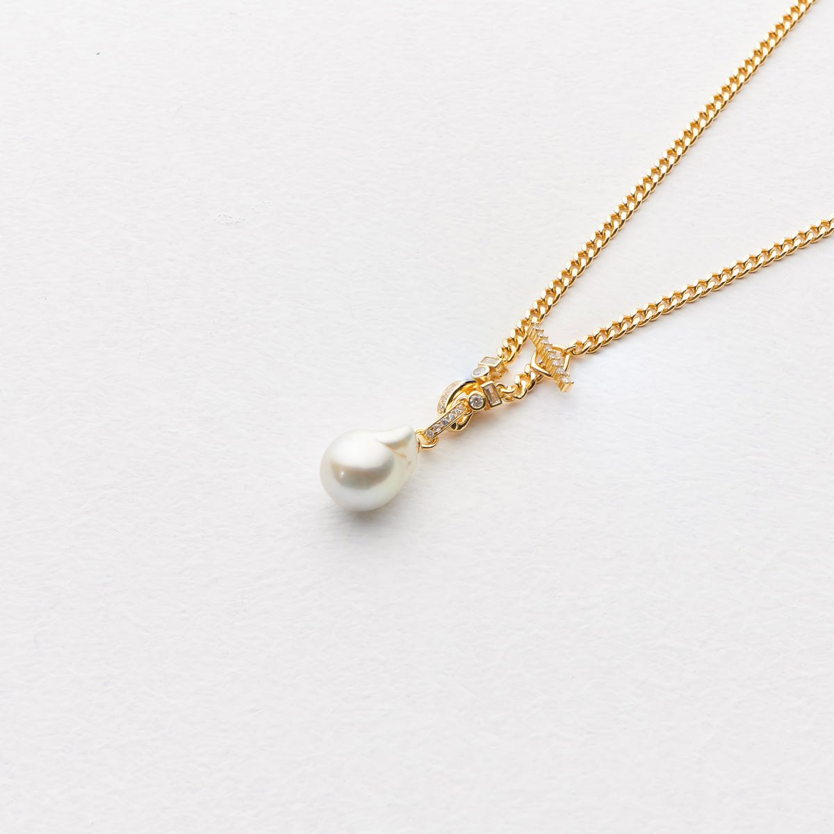 Atera Harper South Sea Baroque Pearl Necklace - ATERA PEARL