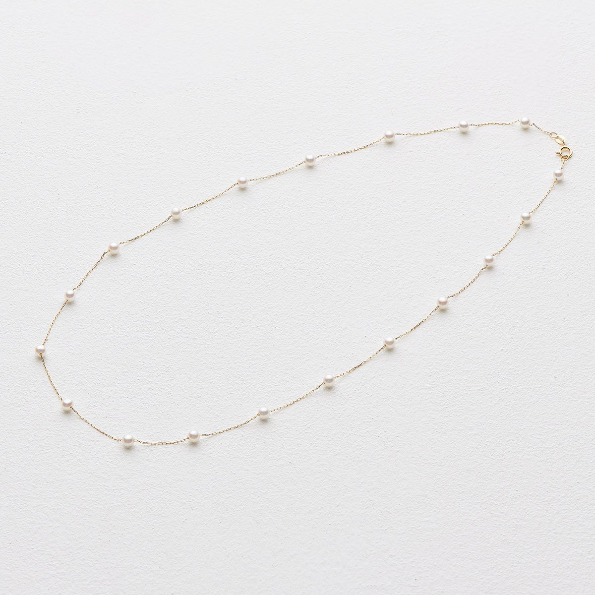 Atera Izellah Floating Pearl Necklace - ATERA PEARL