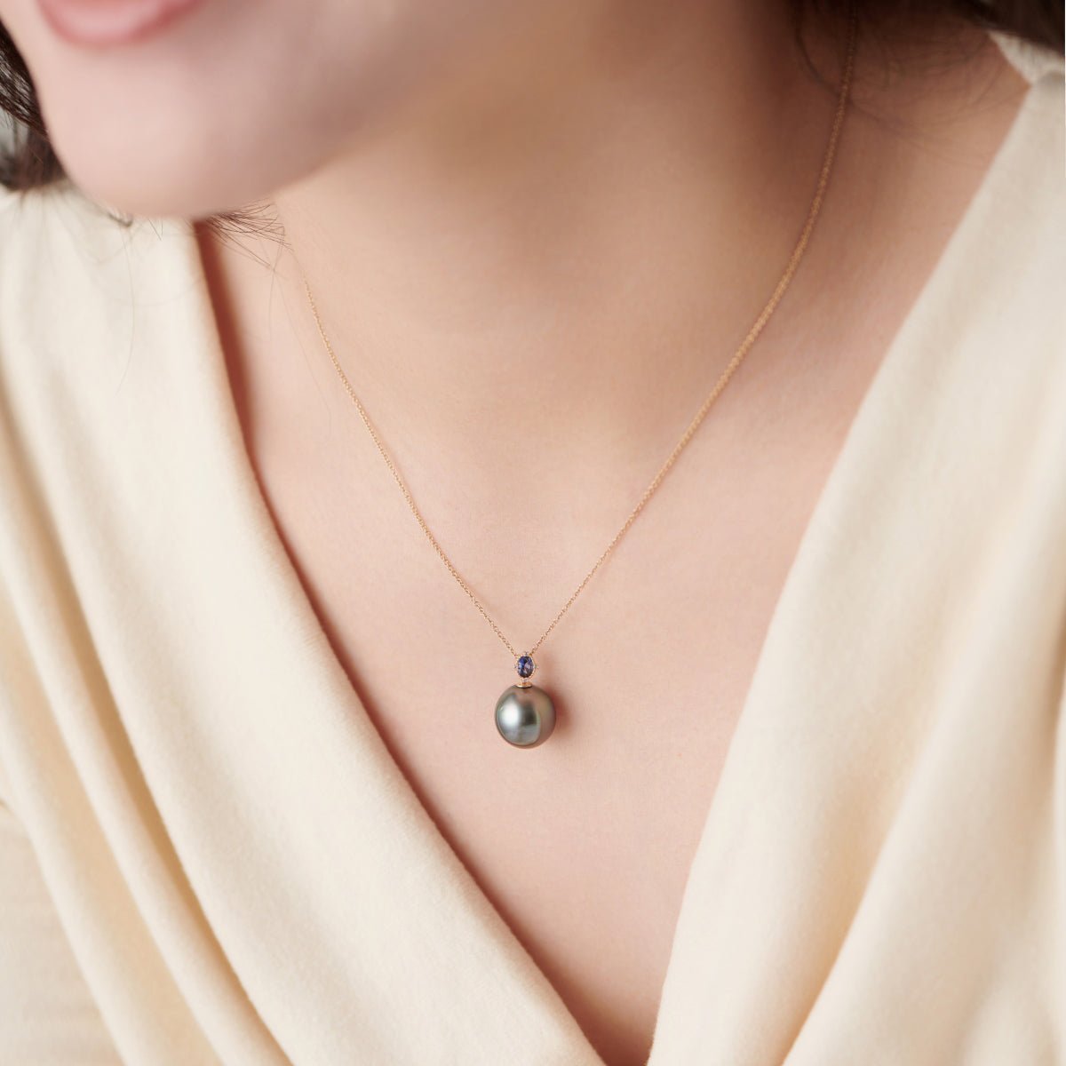 Atera Layla Tahitian Pearl Pendant - ATERA PEARL