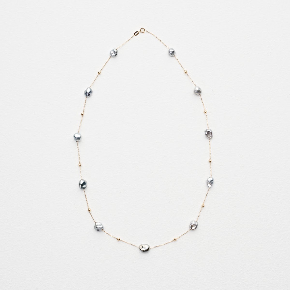 Atera Quinn Tahitian Keshi Pearl Necklace - ATERA PEARL