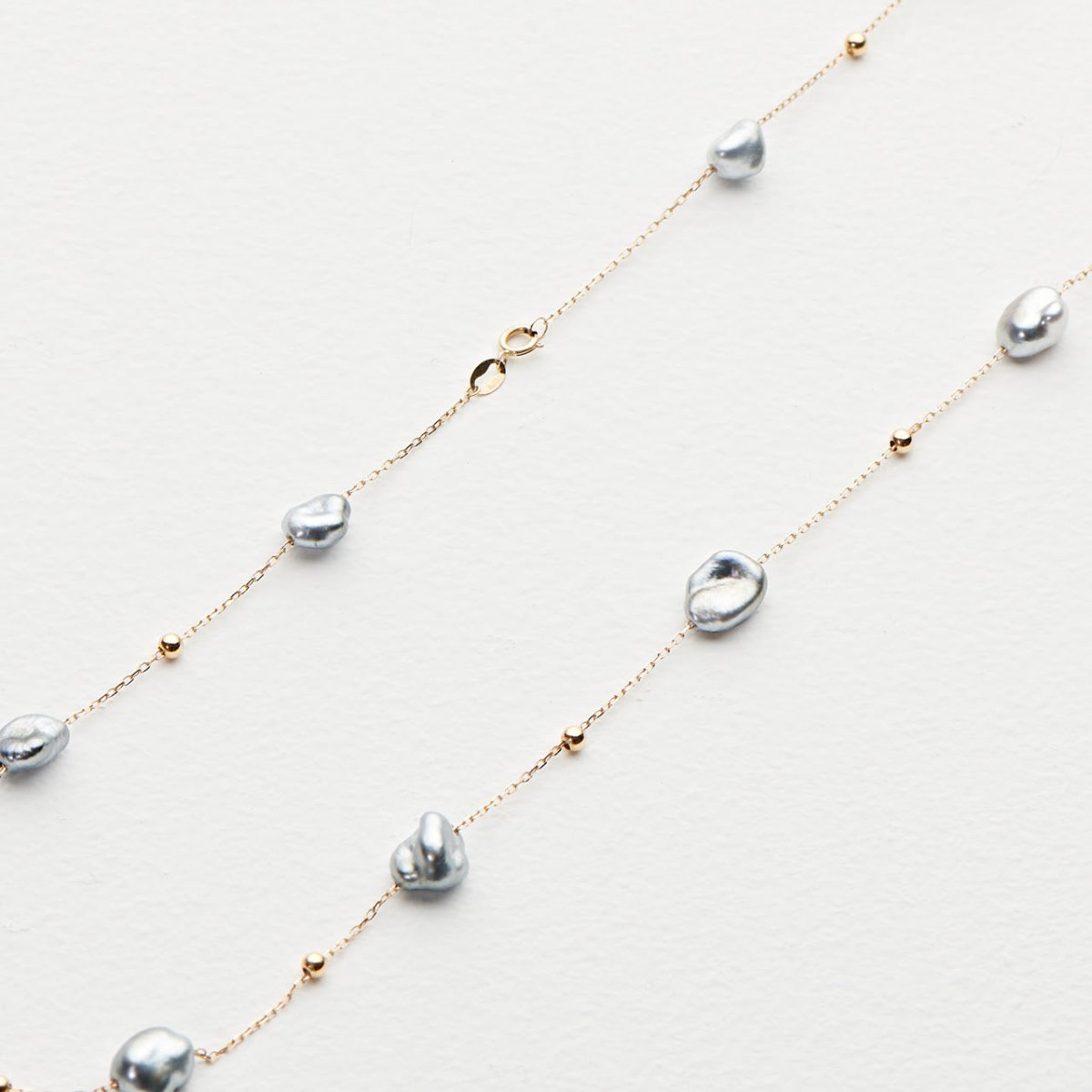 Atera Quinn Tahitian Keshi Pearl Necklace - ATERA PEARL