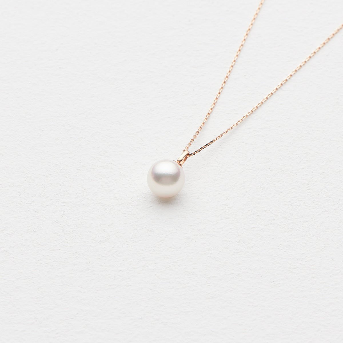 Atera Riva Solitaire Akoya Pearl Necklace - ATERA PEARL